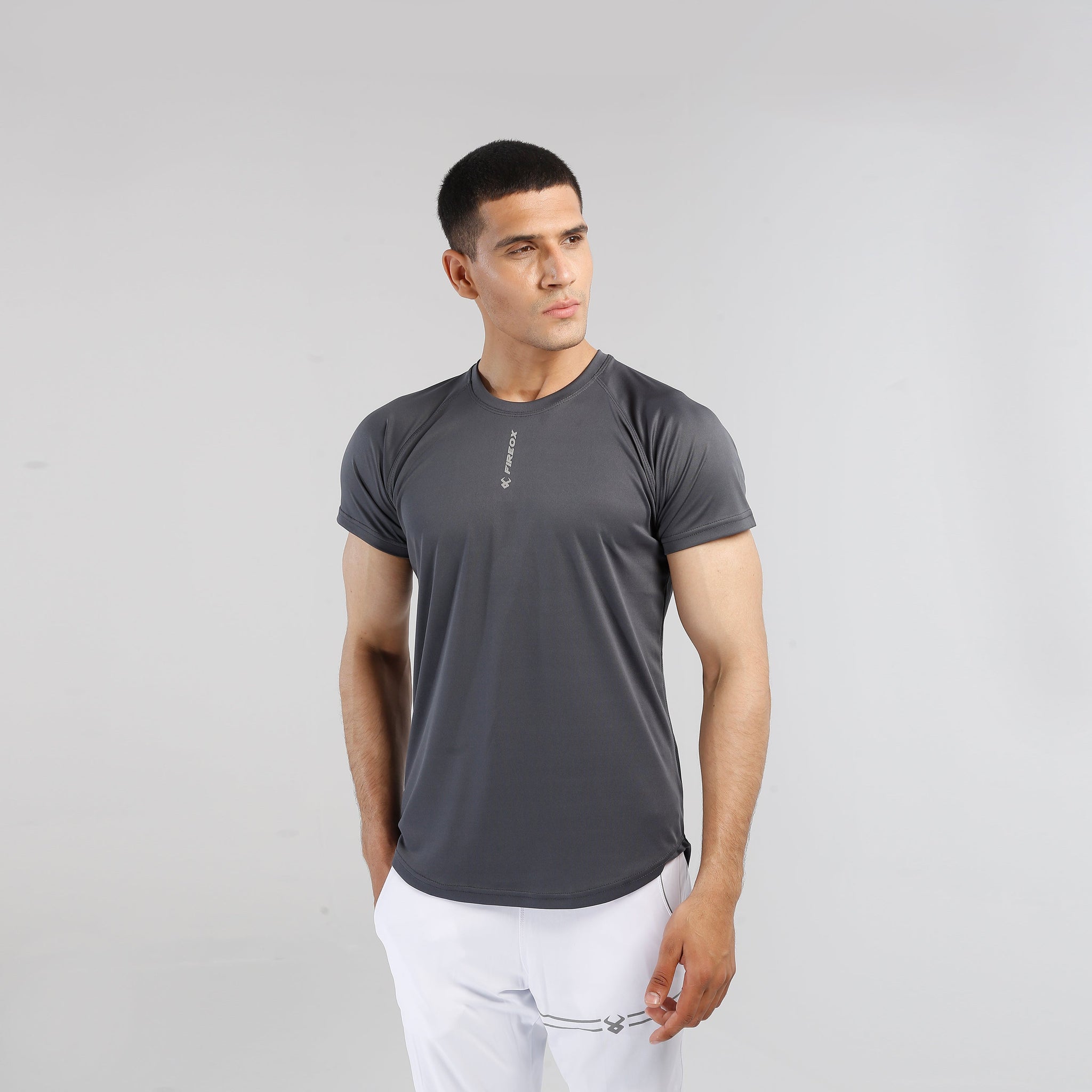 Fireox Hybrid T-Shirt, Charcoal Grey, 2023