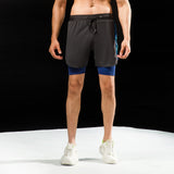 Fireox Unparalleled Actifit Shorts , Black Blue