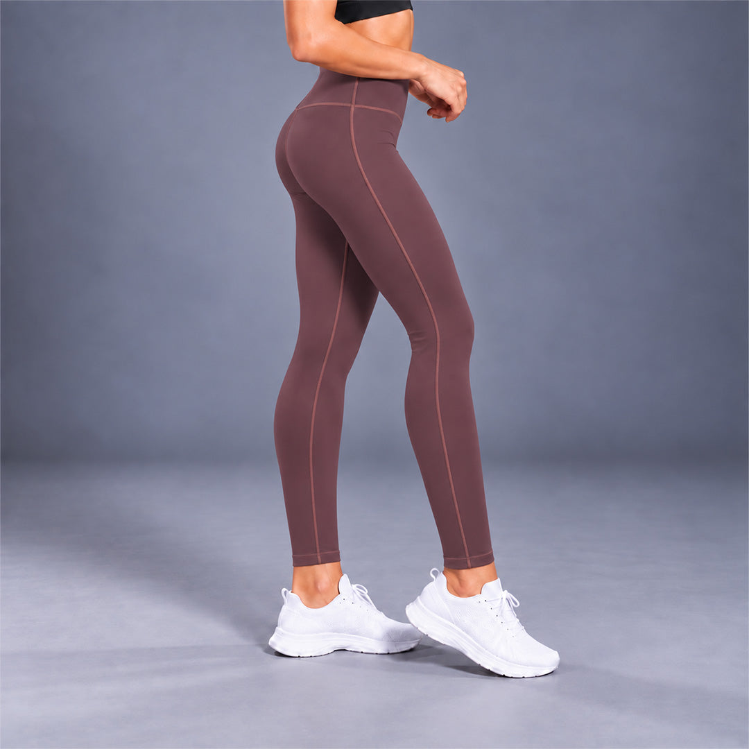 Fireox Yoga Pants, Brown, 2026-1