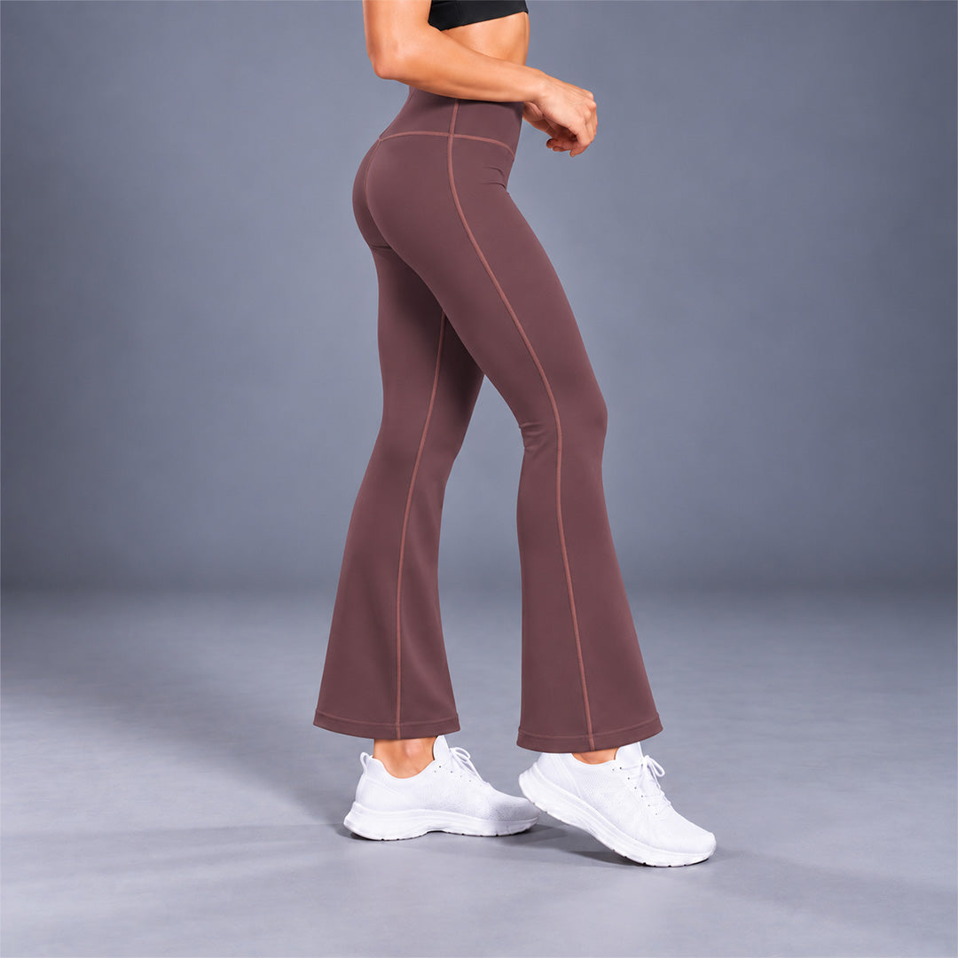 FIREOX Flared Leggings, Brown, 2026