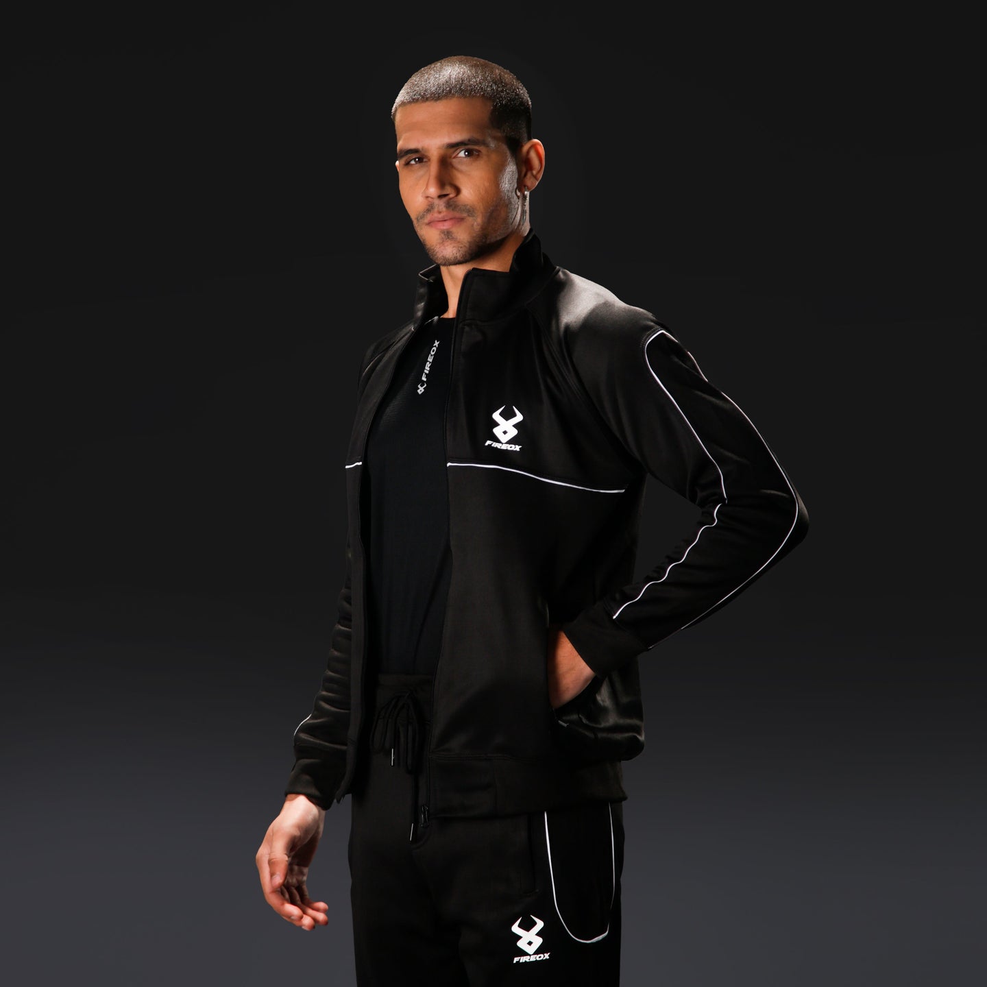 FIREOX HYPERACTIVE TRACKSUIT, BLACK, 2024