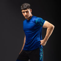 Fireox Unparalleled Actifit T-Shirt , Navy Blue