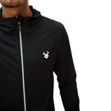 Fireox Mens Activewear Hoodie, Black