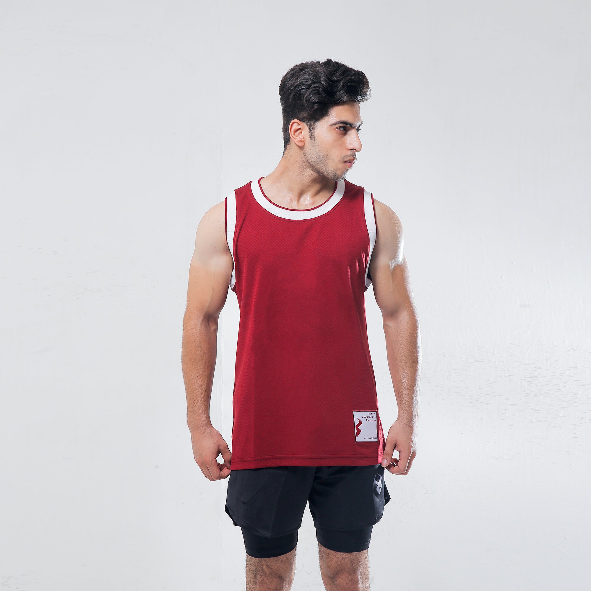 Fireox Urbifit Training Tank Top, Maroon