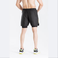 FIREOX Actifit Shorts, Black Yellow, 2023