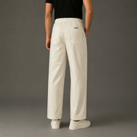 FIREOX MEN Baggy Fit Trouser, Off White, 2025
