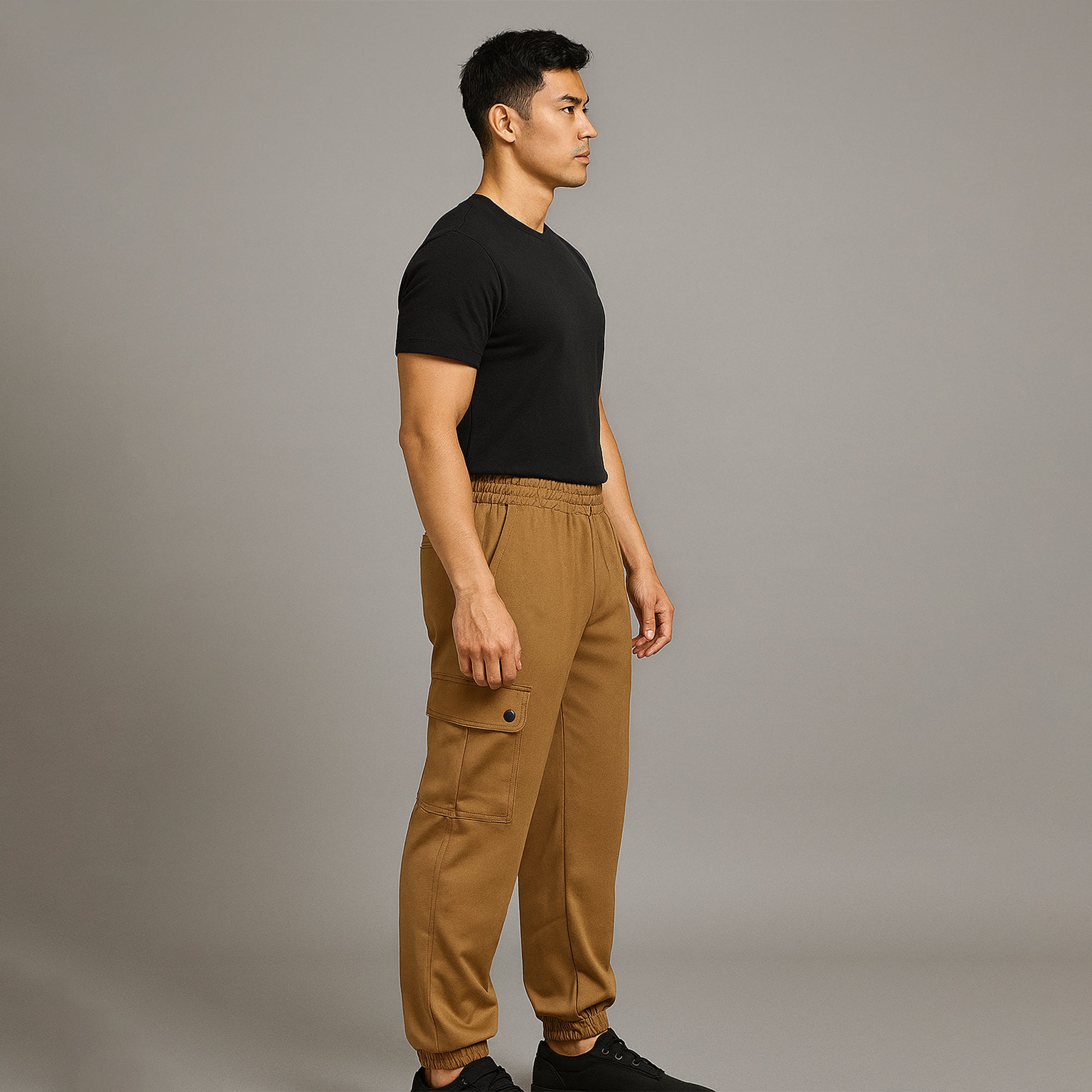 FIREOX MEN Baggy Fit Trouser, Dusty Brown, 2025
