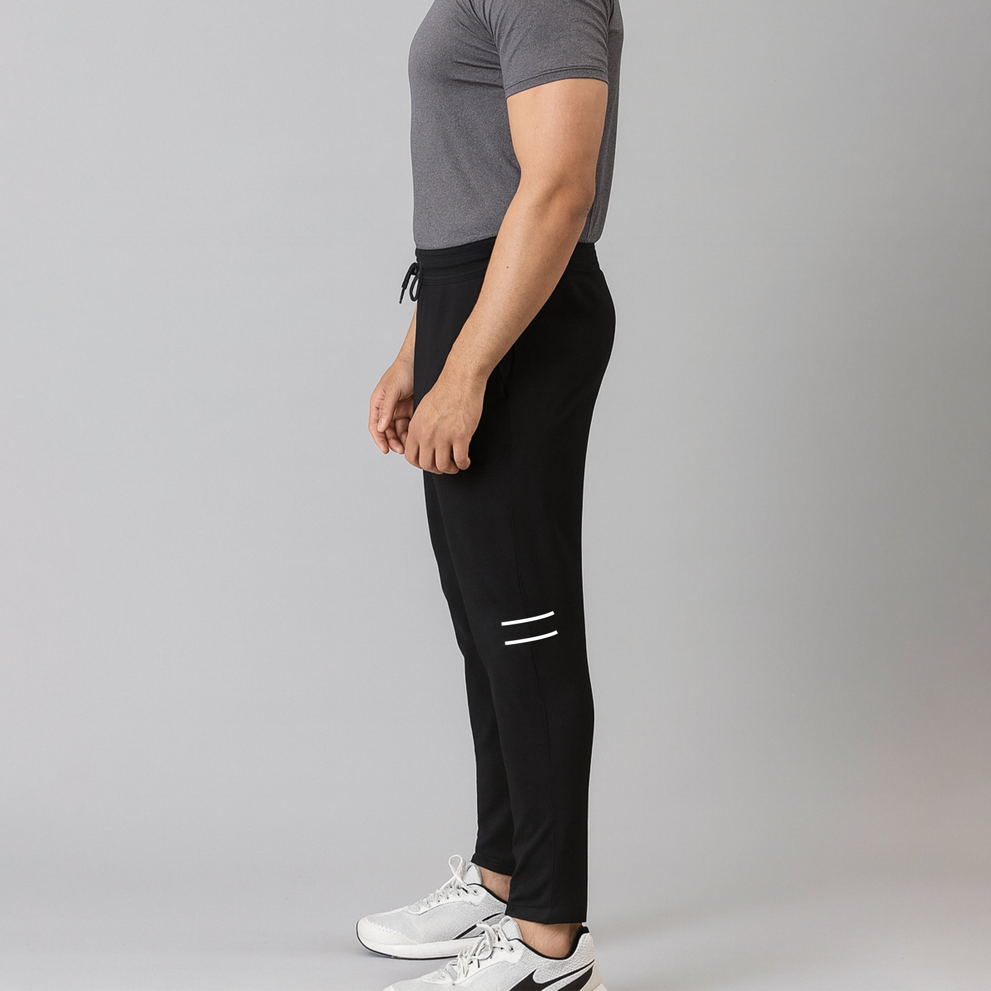 FIREOX MEN Active Fit Trouser, Black White , 2025