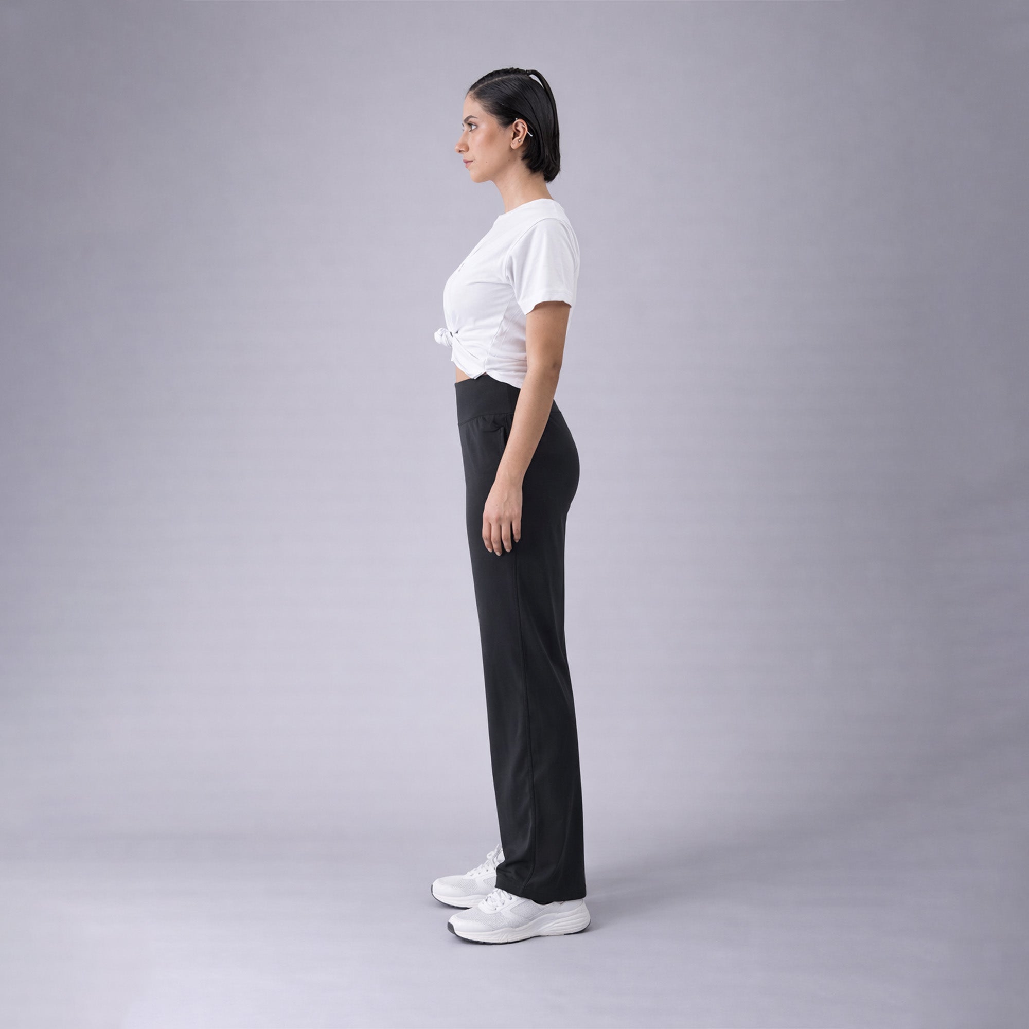 FIREOX Women Wide Leg Trouser, Black, 2026