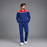 Fireox Tracksuit, Navy Red, 2026