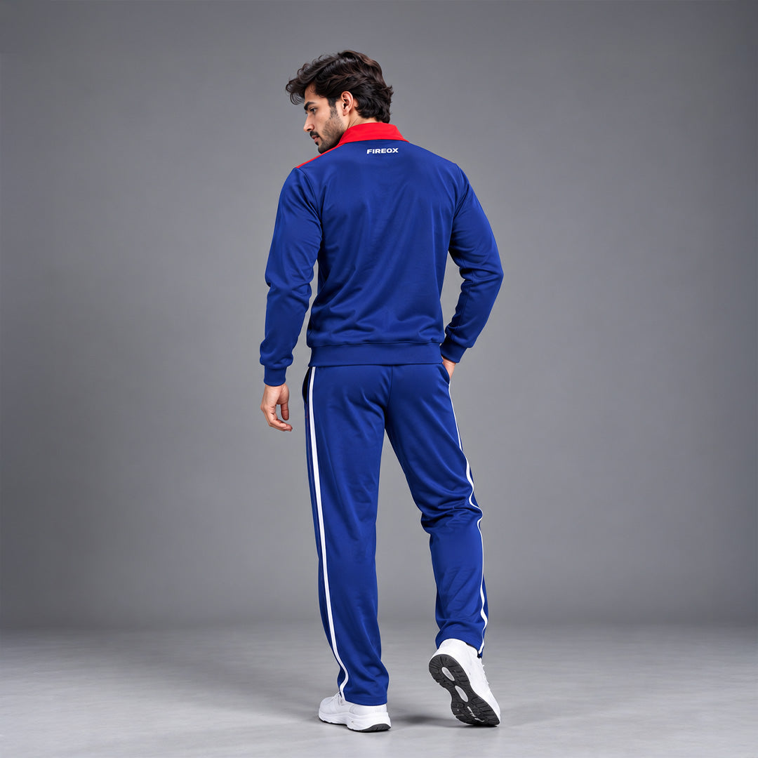 Fireox Tracksuit, Navy Red, 2026