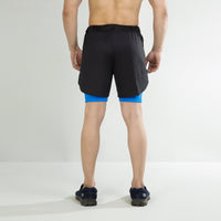 FIREOX Actifit Shorts , Black Blue