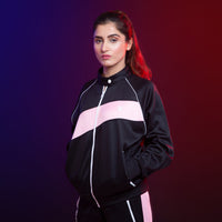 Fireox Women Tracksuit Black Pink, 2023