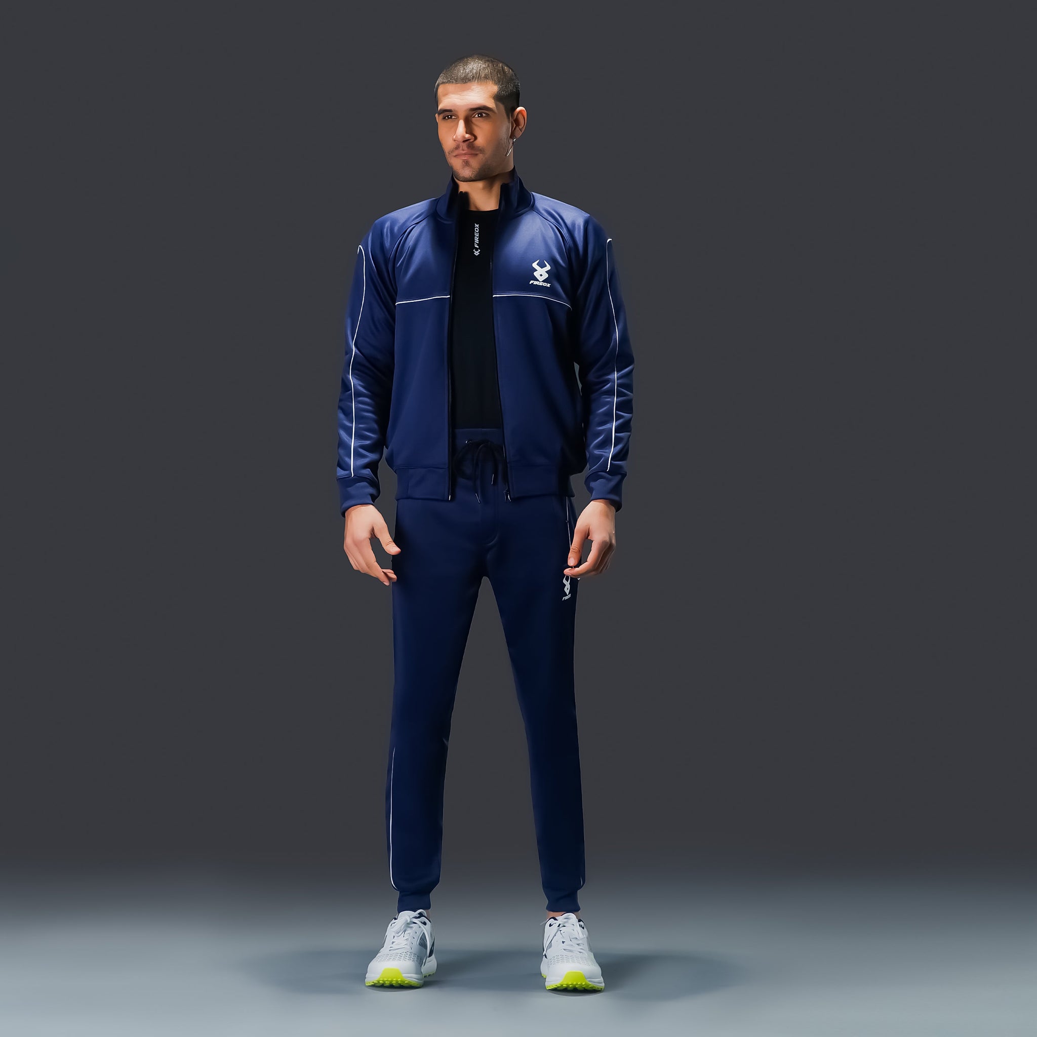 FIREOX HYPERACTIVE TRACKSUIT, NAVY BLUE, 2024