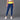 Fireox Activewear Leggings, Navy Yellow