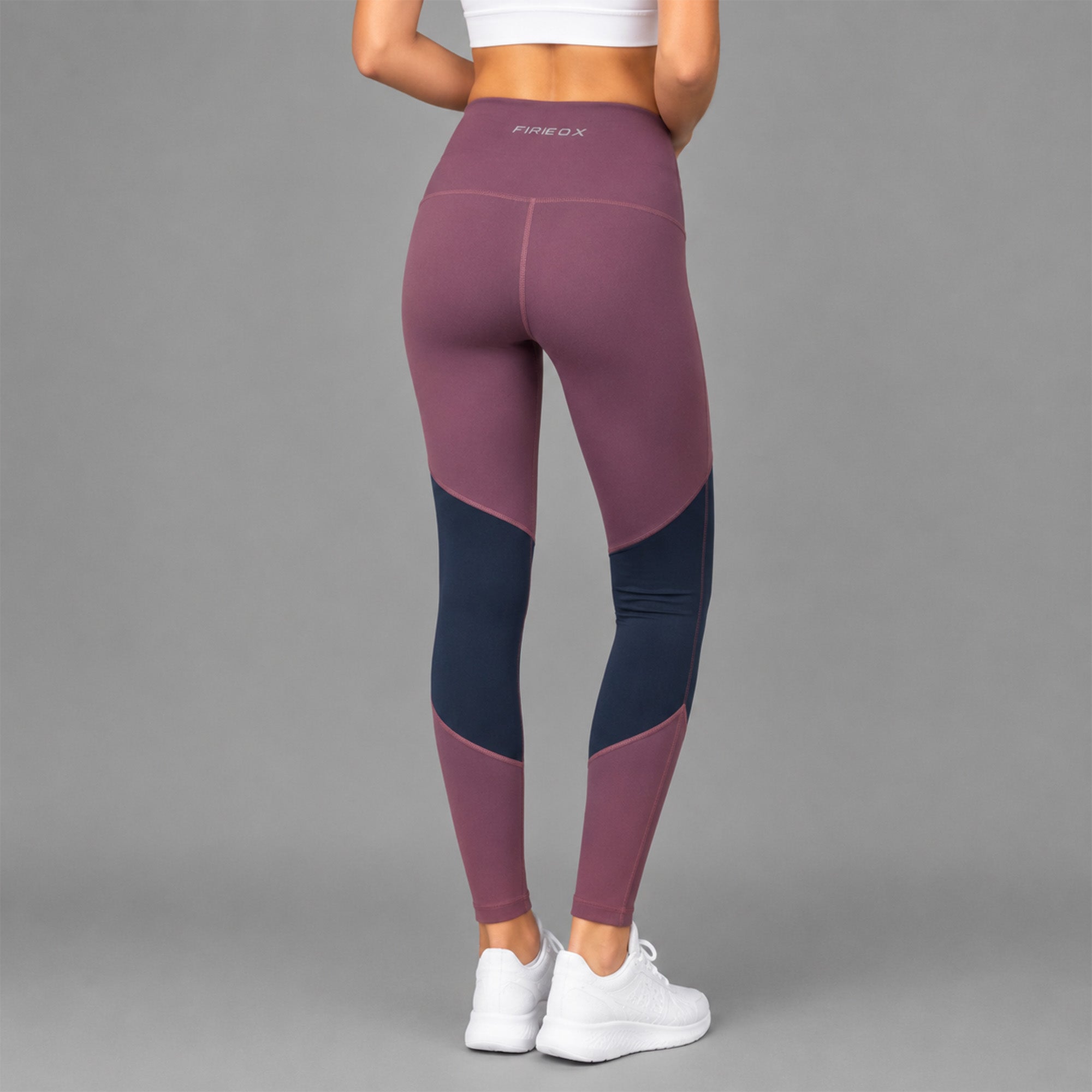 Fireox Activewear Leggings, Brown Black
