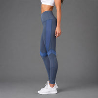 Fireox Activewear Leggings, Grey Navy
