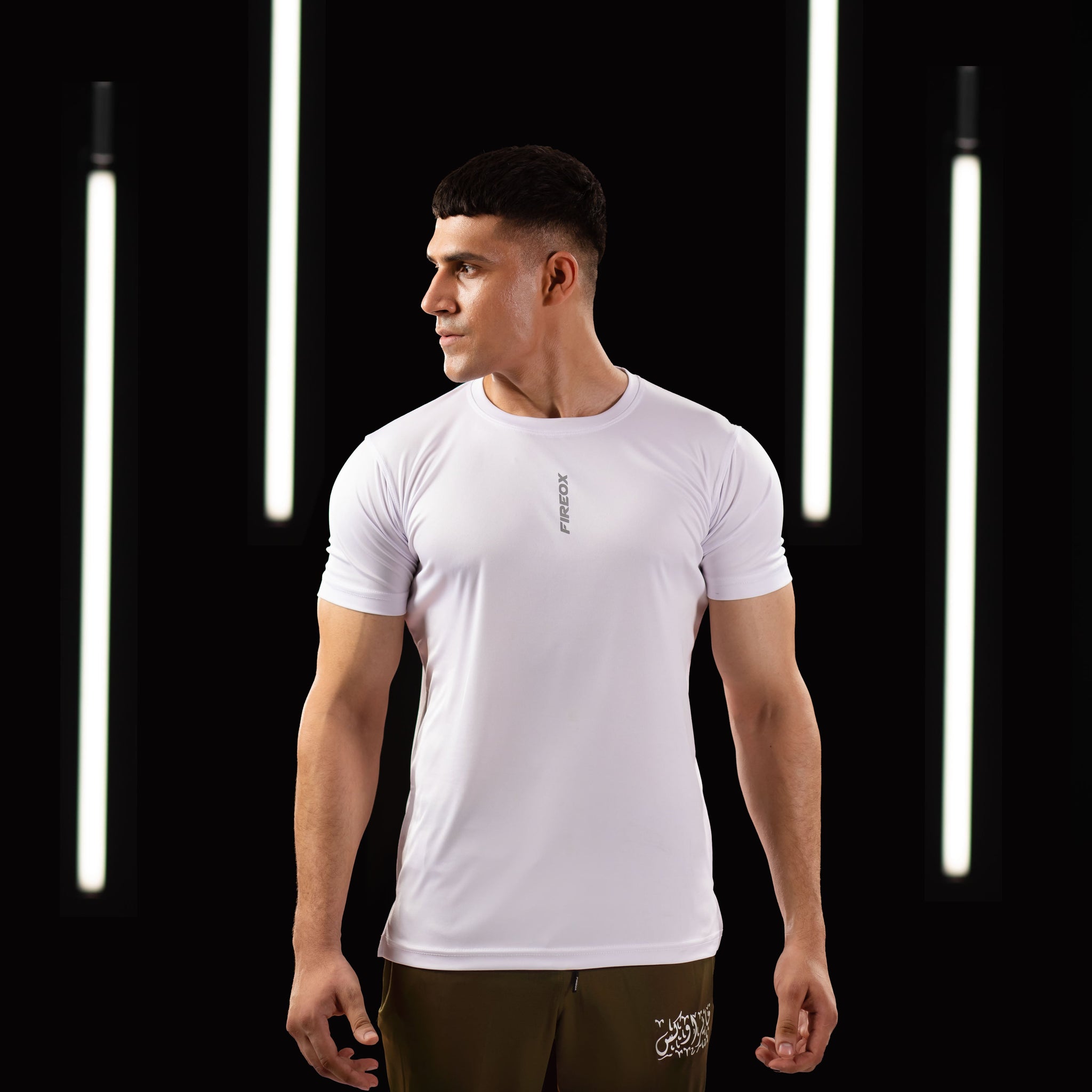 FIREOX Actifit T-Shirt White, D1, 2024