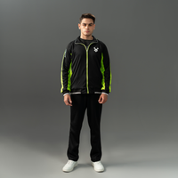 Fireox Activewear Jacket, Black Fluorescent Green, 2025