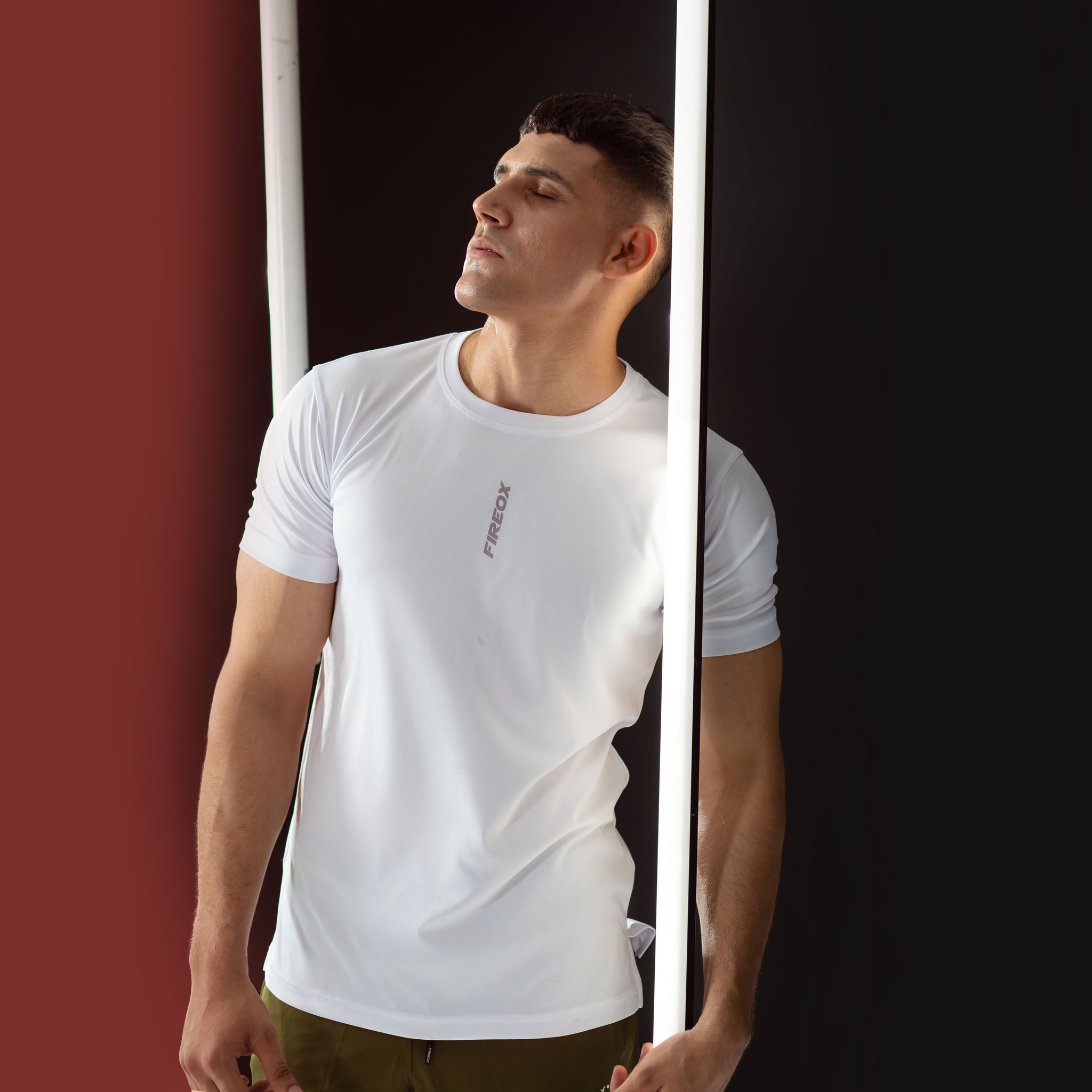 FIREOX Actifit T-Shirt White, D1, 2024