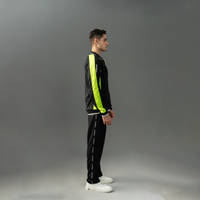 Fireox Activewear Jacket, Black Fluorescent Green, 2025