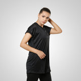 Fireox Hybrid Women T-Shirt, Black, 2023