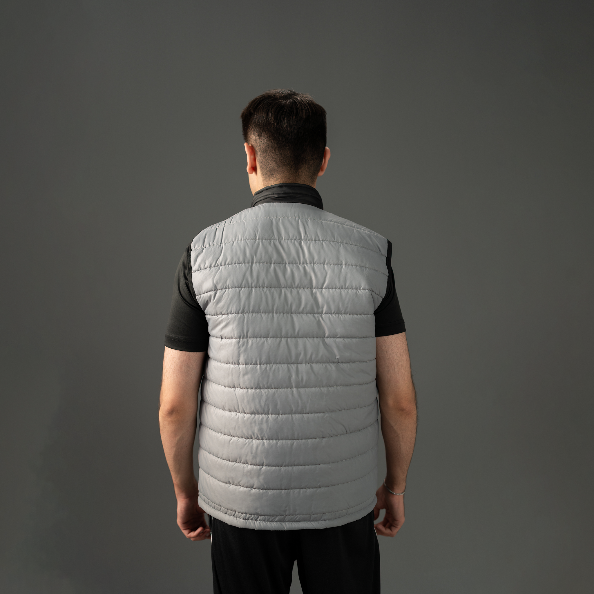 Fireox Sleeveless Jacket, Grey Black, 2025