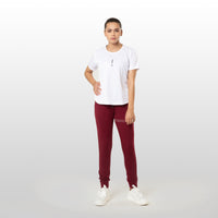 Fireox Activewear Women Joggers, Maroon, 2022