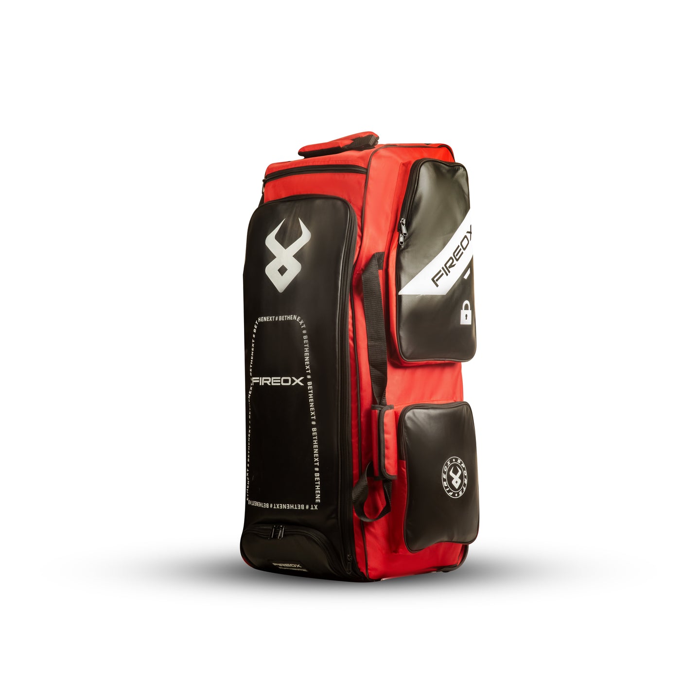 FIREOX HL 100 Wheelie Bag, Red & Black, 2025