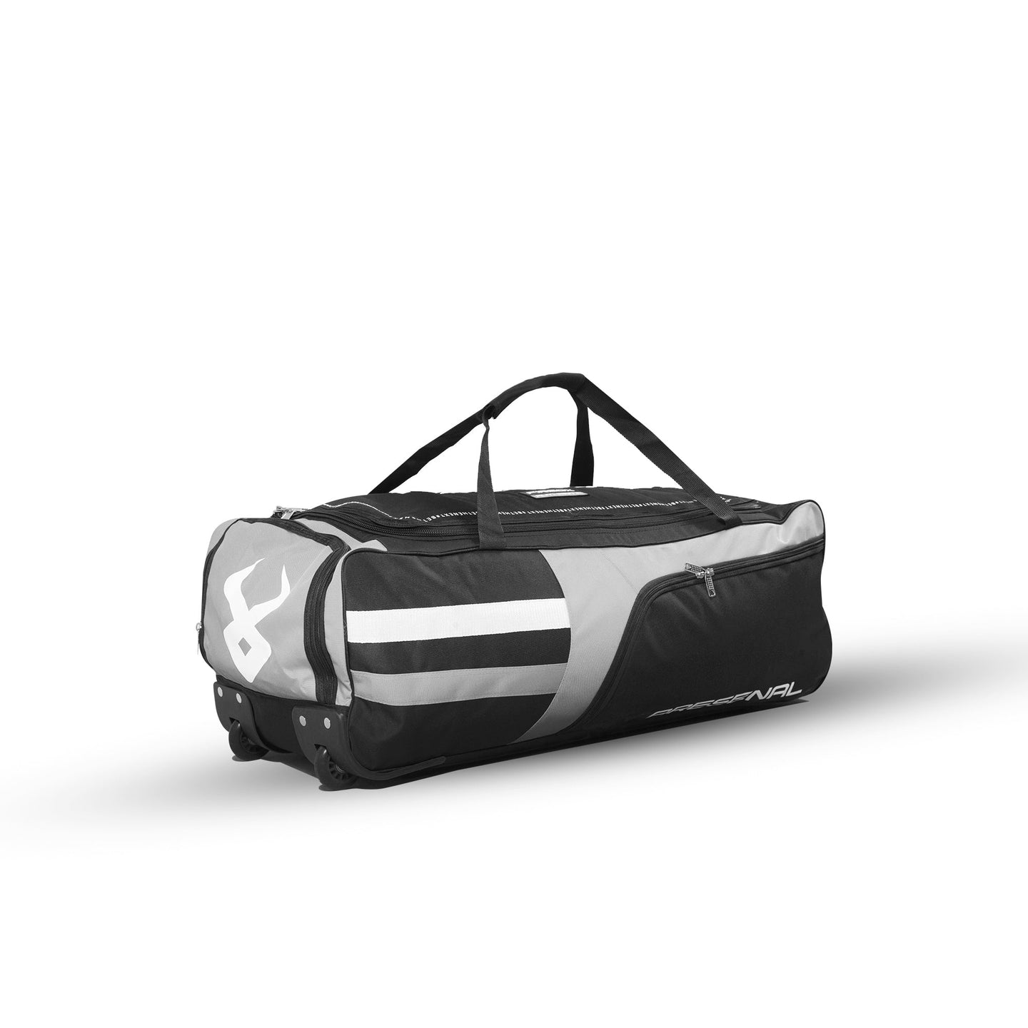 FIREOX HL 50 Black Silver Wheelie Bag