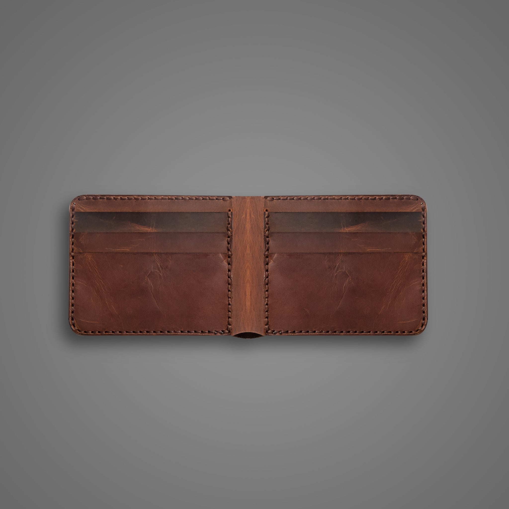 Fireox Bifold Leather Wallet, Brown