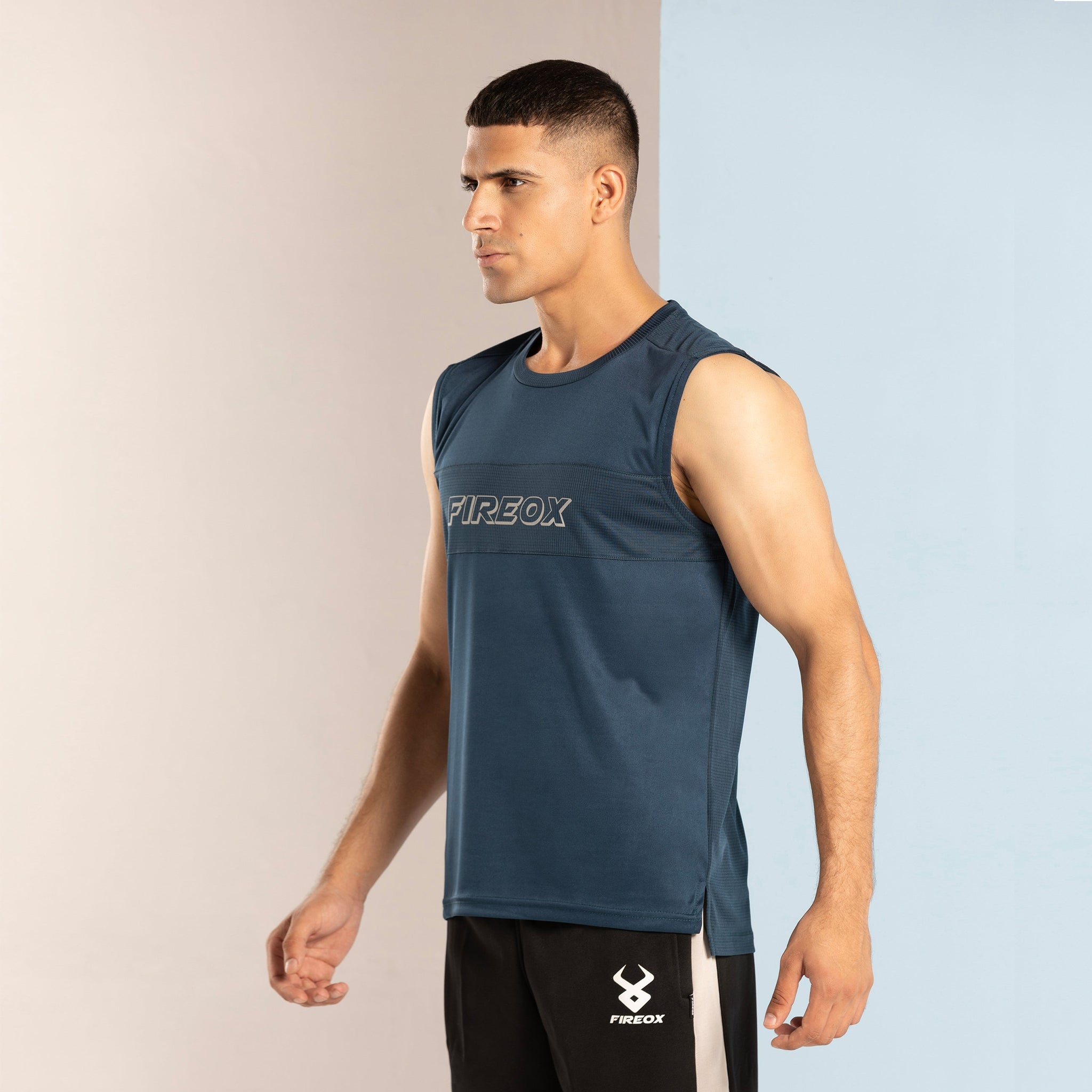 FIREOX ACTIFIT TRAINING TANK TOP, PETROLEUM GREEN, 2023