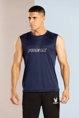 FIREOX ACTIFIT TRAINING TANK TOP, NAVY BLUE, 2023