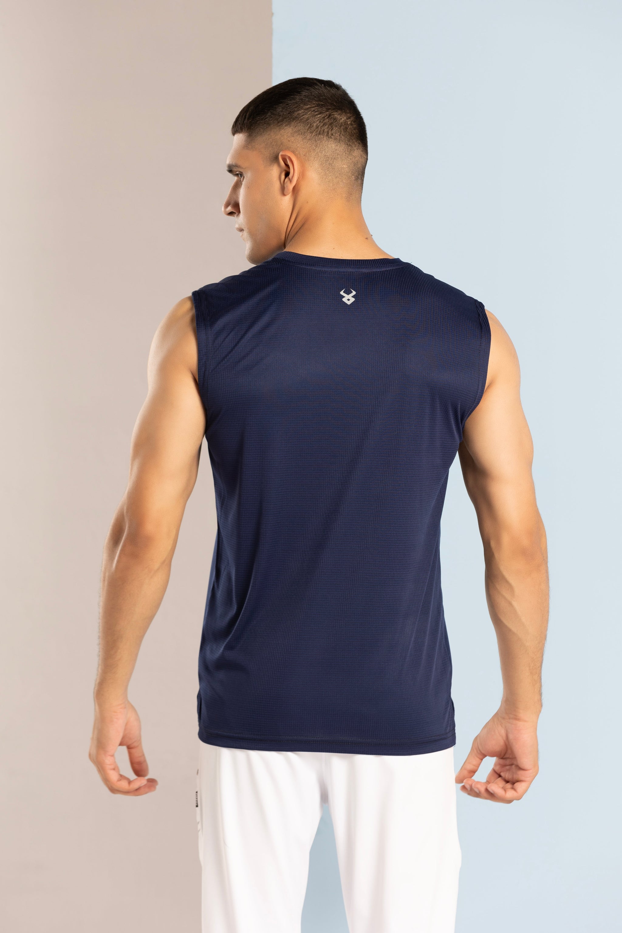 FIREOX ACTIFIT TRAINING TANK TOP, NAVY BLUE, 2023