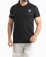 FIREOX ACTIVEWEAR POLO T-SHIRT, BLACK, 2023