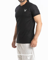 FIREOX ACTIVEWEAR POLO T-SHIRT, BLACK, 2023