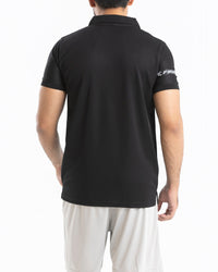 FIREOX ACTIVEWEAR POLO T-SHIRT, BLACK, 2023