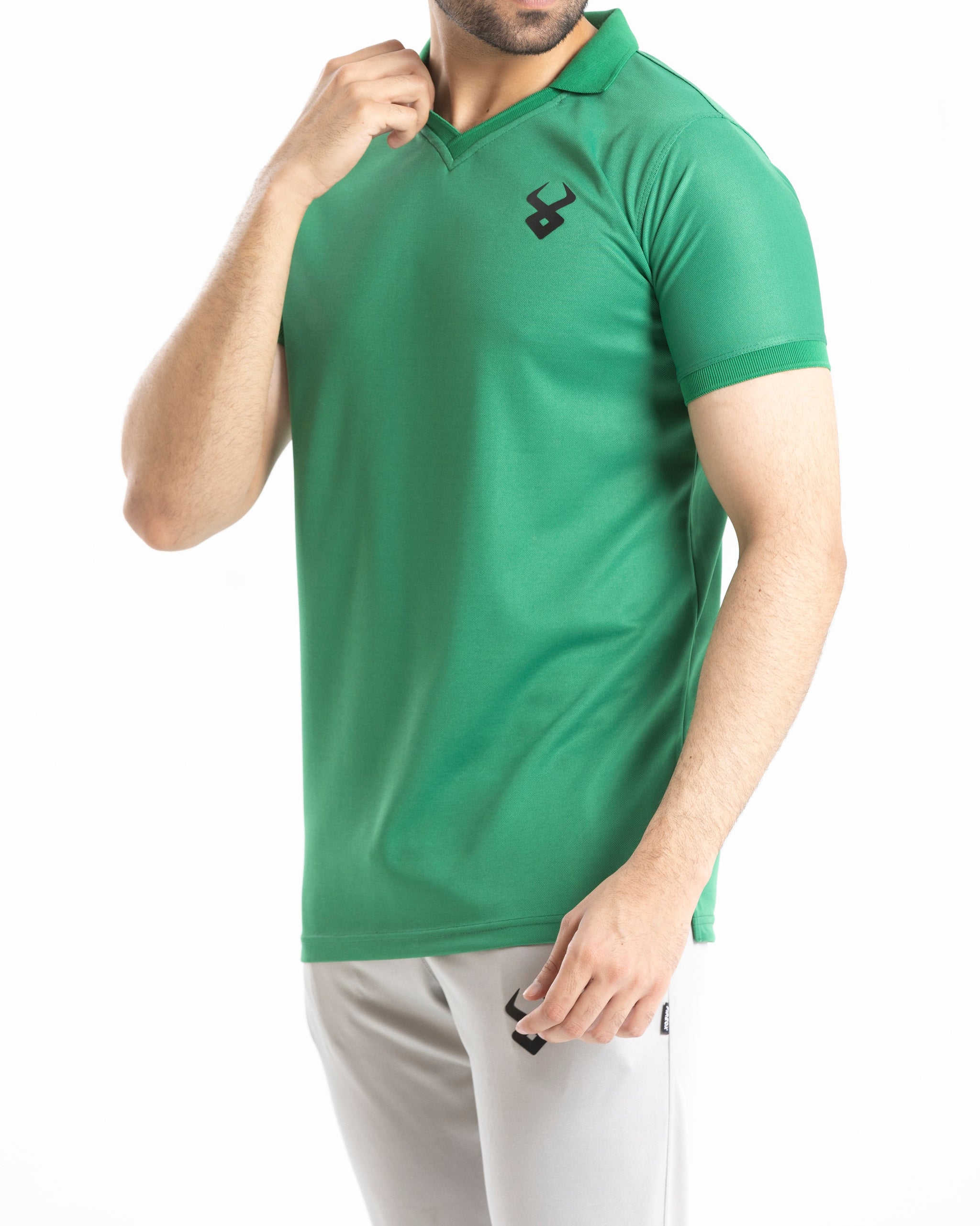 FIREOX ACTIVEWEAR POLO T-SHIRT, GREEN, 2023