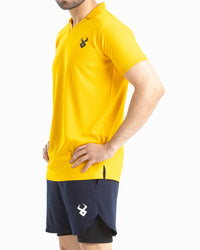 FIREOX ACTIVEWEAR POLO T-SHIRT, YELLOW, 2023