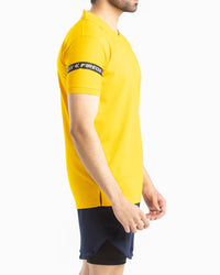 FIREOX ACTIVEWEAR POLO T-SHIRT, YELLOW, 2023