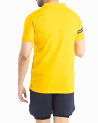 FIREOX ACTIVEWEAR POLO T-SHIRT, YELLOW, 2023