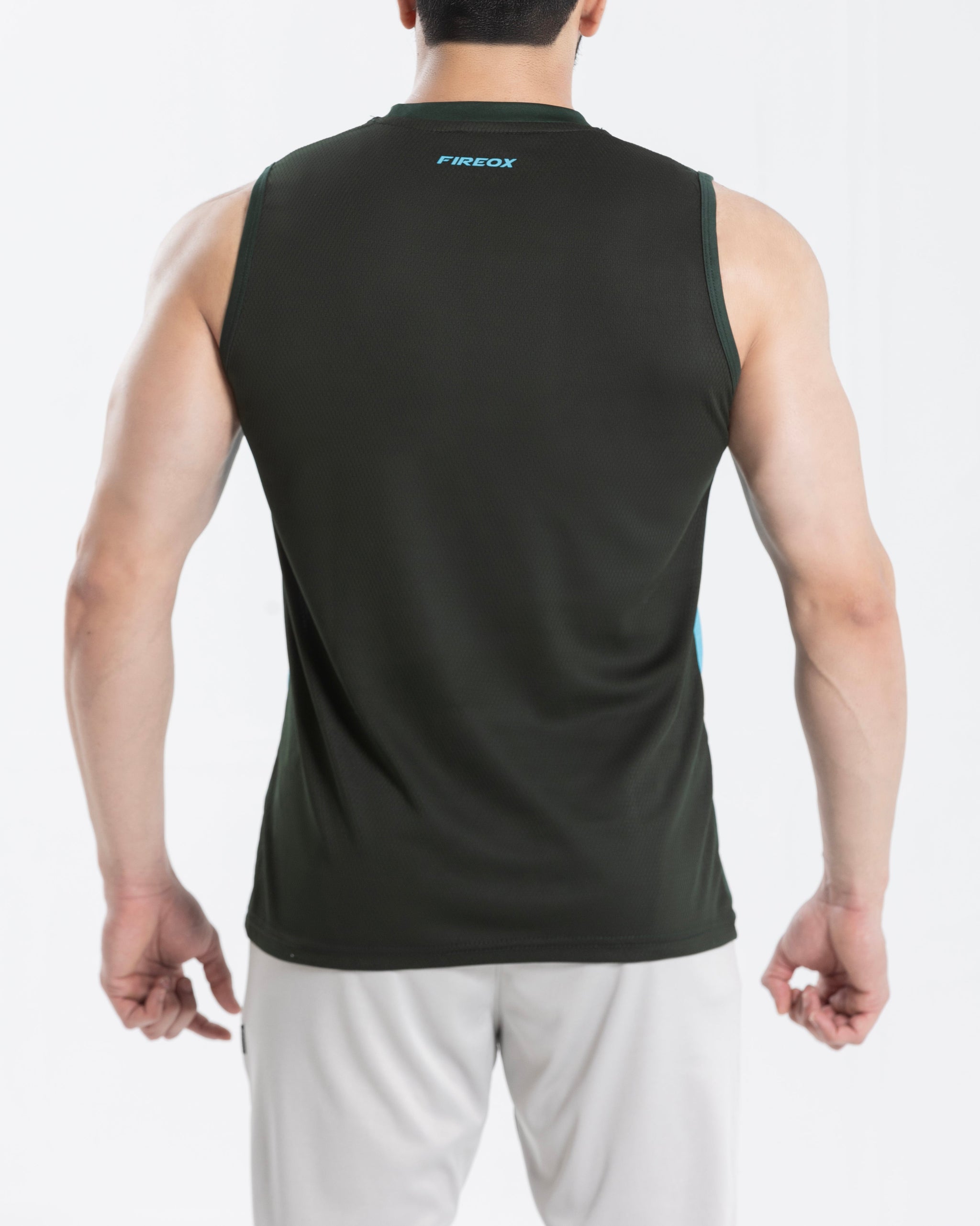 FIREOX Actifit Training Tank Top, Green Blue, 2023