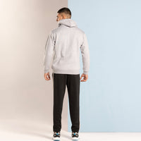 FIREOX HOODIE, GREY BLACK, 2024