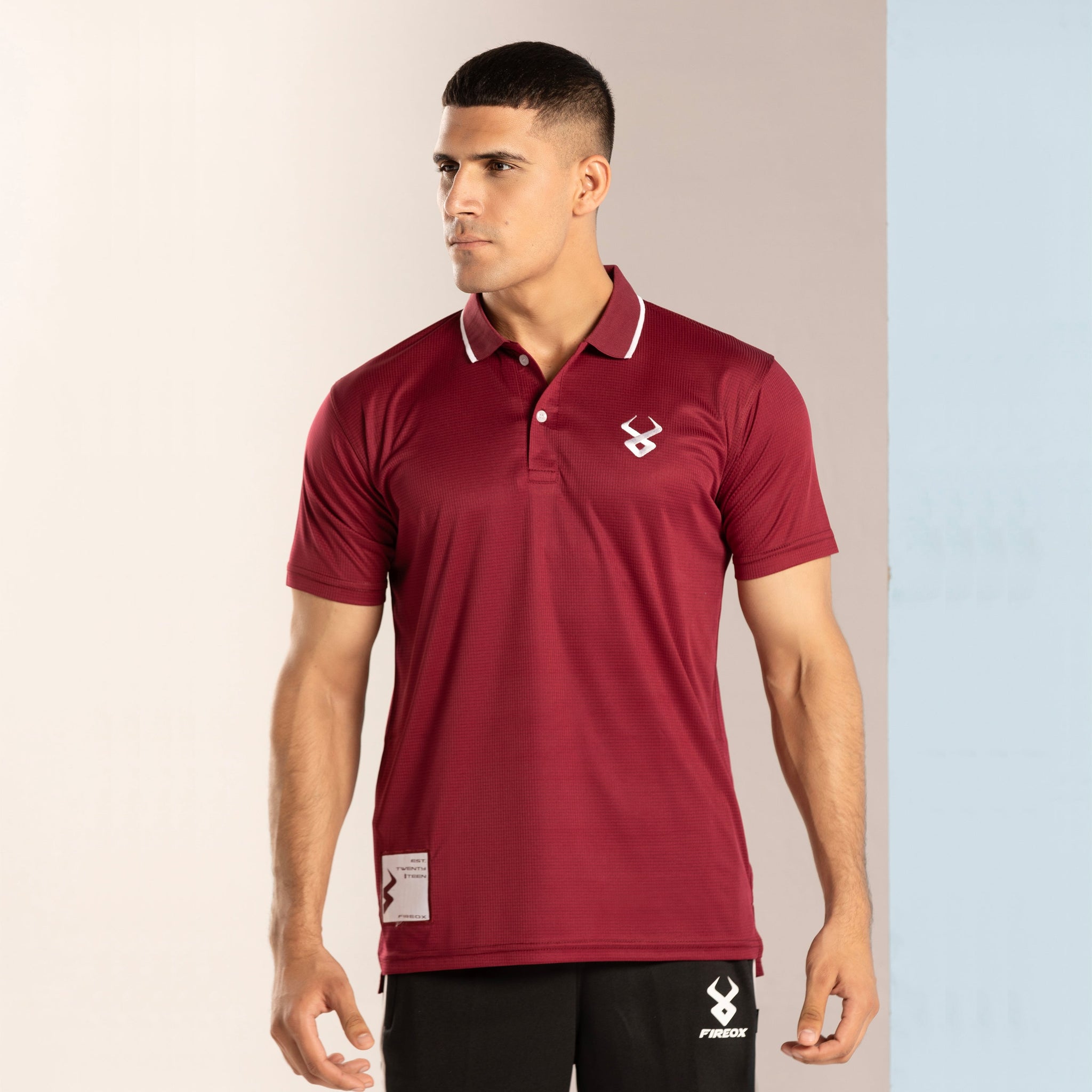 FIREOX CLASSIC POLO, MAROON, 2023