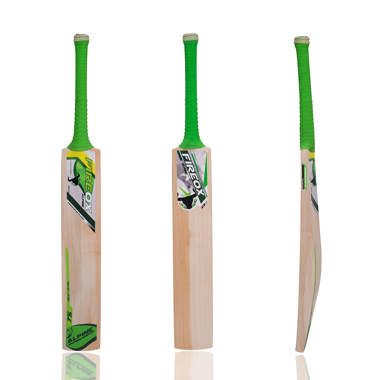 FIREOX Alpine Cricket Bat 2023, Genuine English Willow