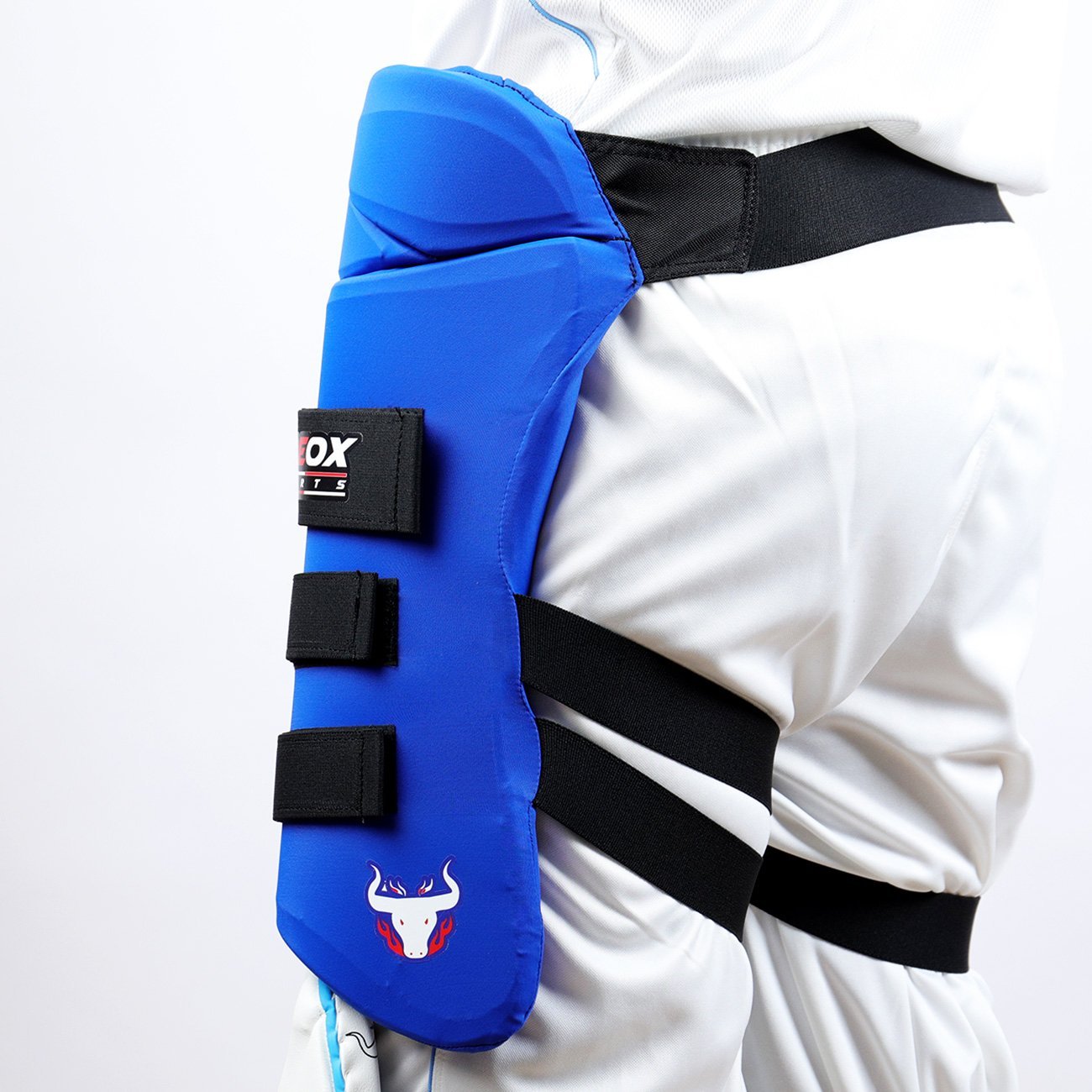 FIREOX Pro Blue Thigh Pad Set