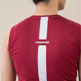 FIREOX Men’s PowerPlay Tank Top, Red, White