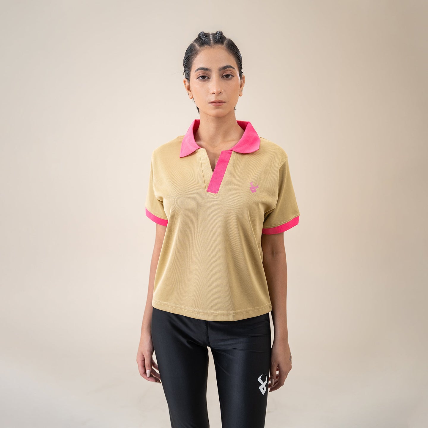 FIREOX Women’s Aura Polo, Beige, D1