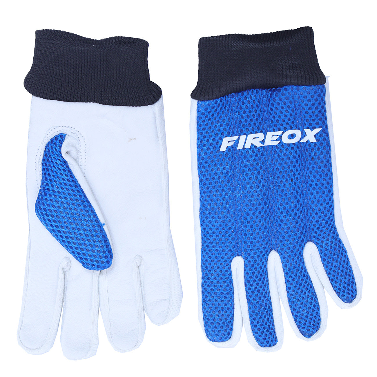 FIREOX Cricket Pro Wicket Keeping Inner Gloves, Blue