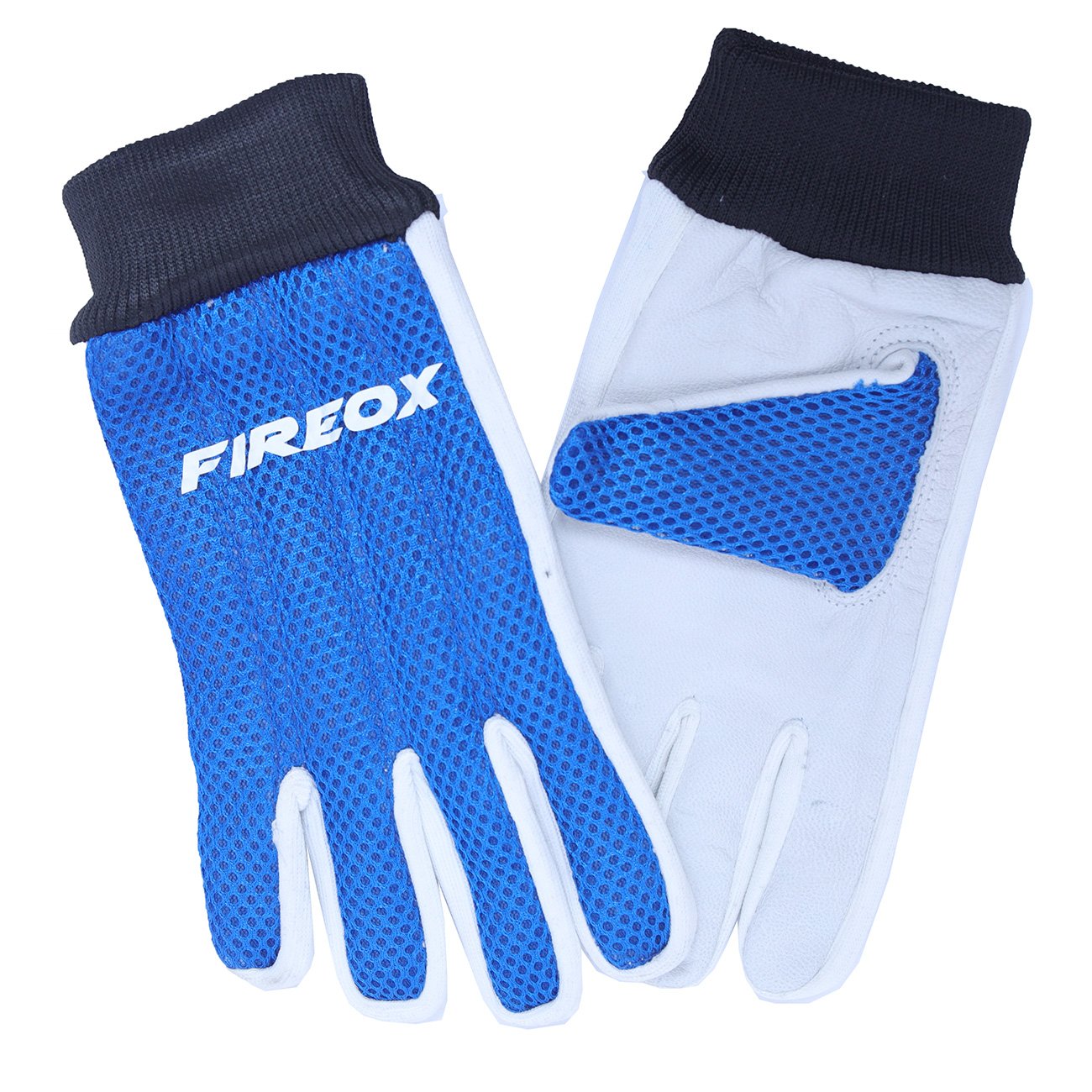 FIREOX Cricket Pro Wicket Keeping Inner Gloves, Blue